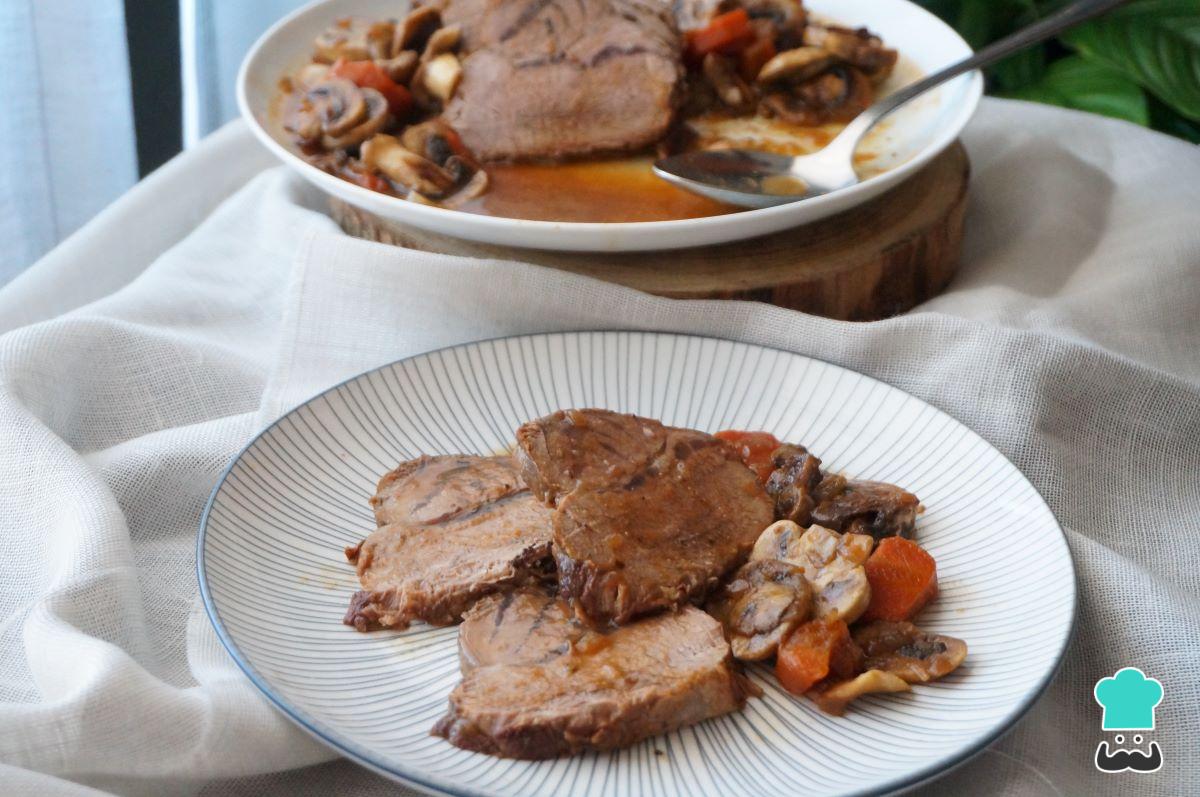 Receta de Redondo de ternera de la abuela