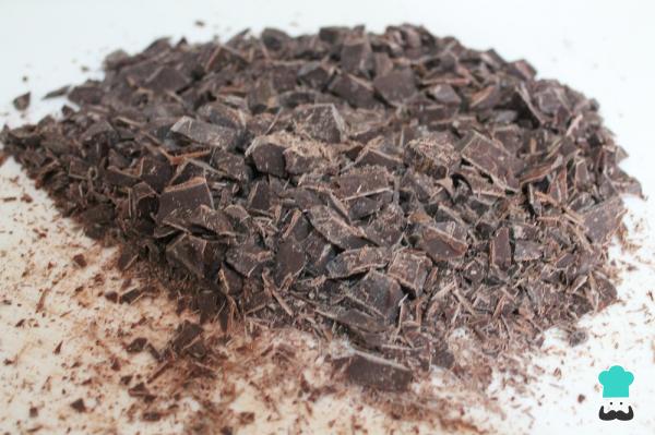 Receta de Cremoso de chocolate negro - Paso 1