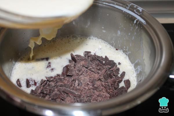 Receta de Cremoso de chocolate negro - Paso 4