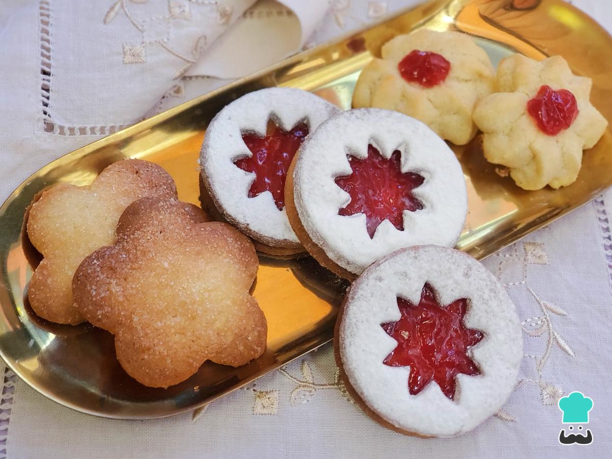 Receta de Galletas finas de mantequilla