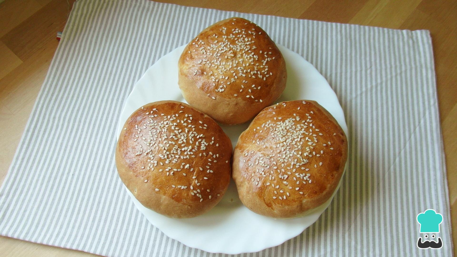 Pan De Hamburguesa Casero 5163