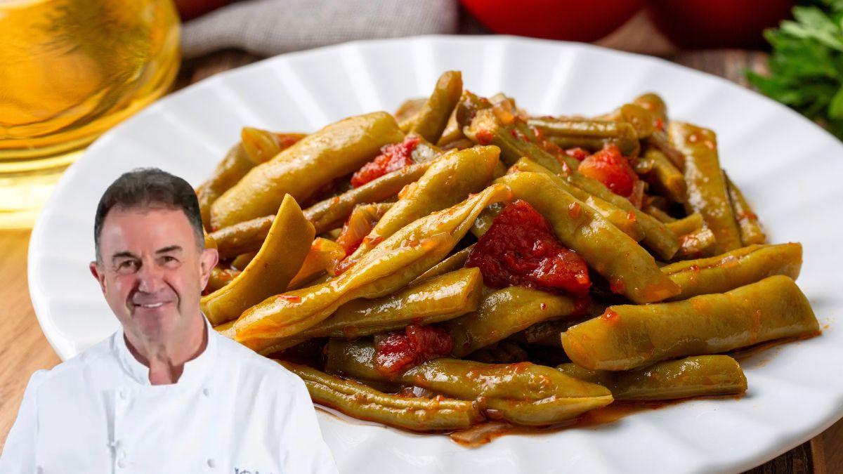 Martín Berasategui, chef: “Las judías verdes más buenas no llevan jamón, se hacen con 2 huevos y un sofrito de tomate, cebolletas y ajo”
