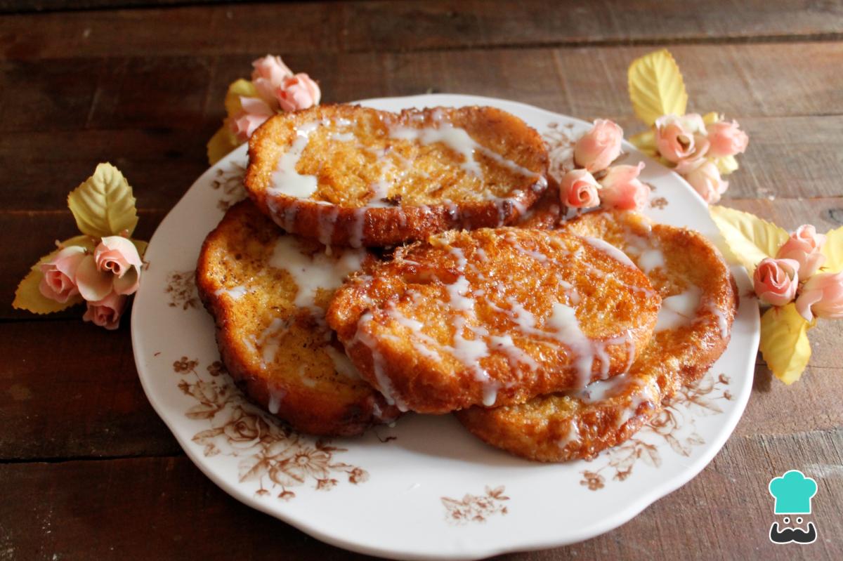 Receta de Torrijas con leche condensada