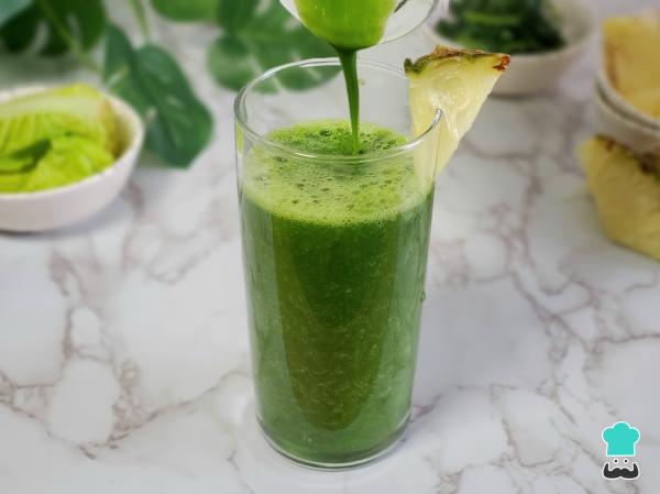 Jugo de piña y apio - Paso 4