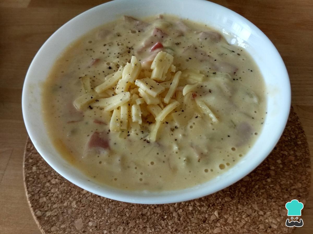 Receta de Salsa carbonara con nata