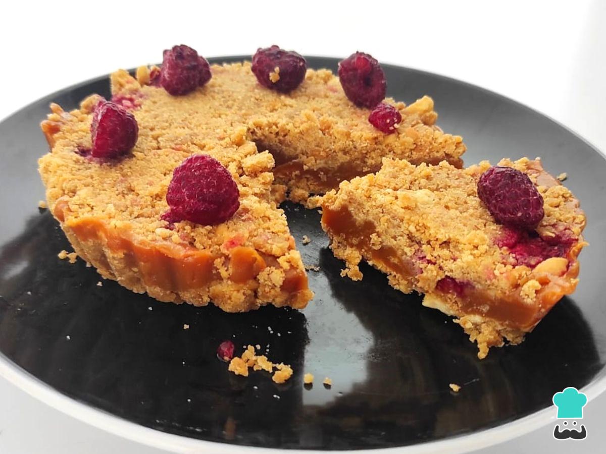 Receta de Torta caluga de frambuesa