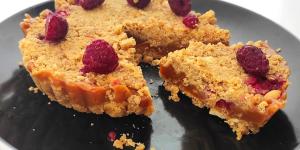 Receta de Torta caluga de frambuesa