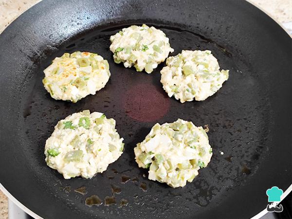 Receta de Tortitas de nopales - Paso 3