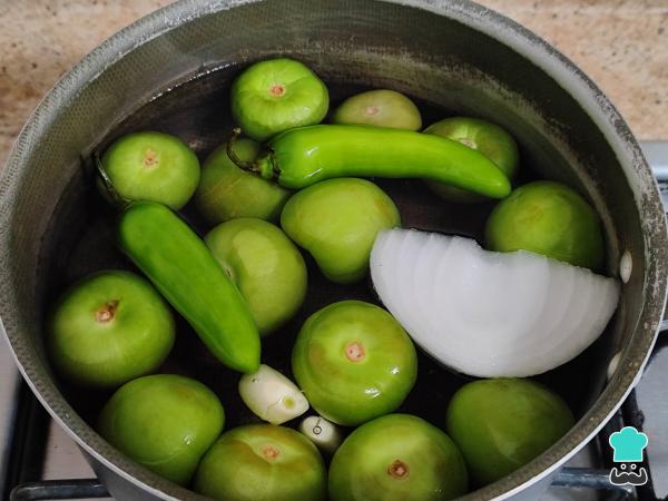 Receta de Tortitas de nopales - Paso 4