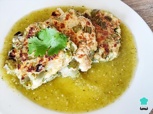 Receta de Tortitas de nopales - Paso 6