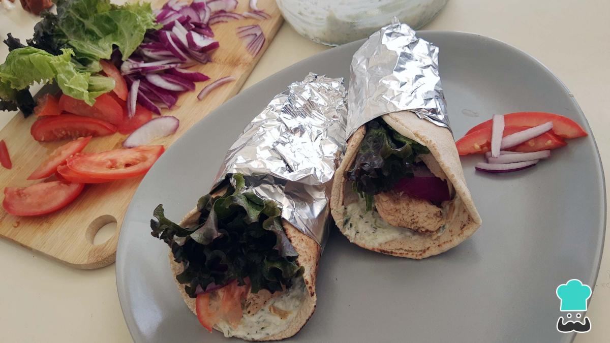 Receta de Gyros griego
