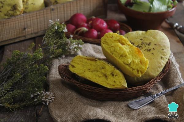 Receta de Pan de cúrcuma - Paso 8