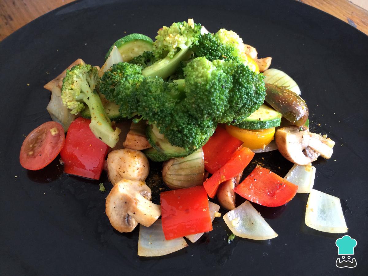 Receta de Brócoli al curry