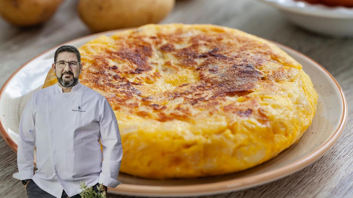 Dani García, chef profesional, sobre el secreto para hacer la mejor tortilla de patatas: "Debes mezclar las patatas todavía calientes en el huevo"