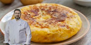 Dani García, chef profesional, sobre el secreto para hacer la mejor tortilla de patatas: "Debes mezclar las patatas todavía calientes en el huevo"