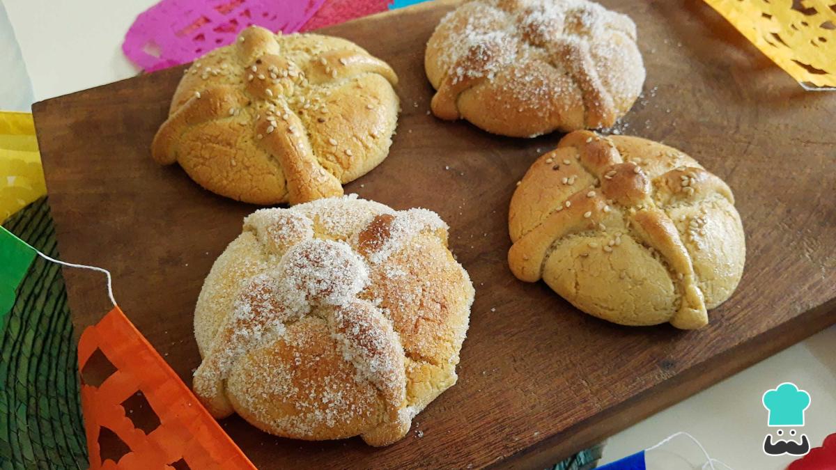 Receta de Pan de muerto sin gluten