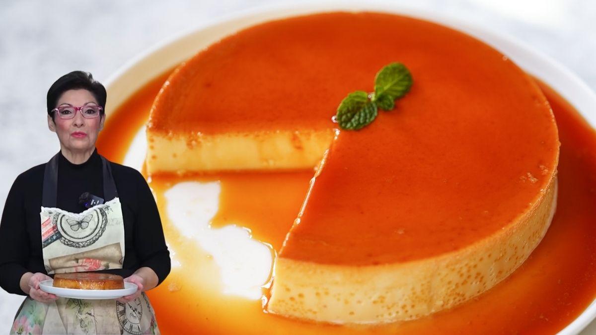 Loli, cocinera: “El flan de huevo y leche condensada más fácil, rápido y delicioso se hace sin horno en solo 10 minutos”