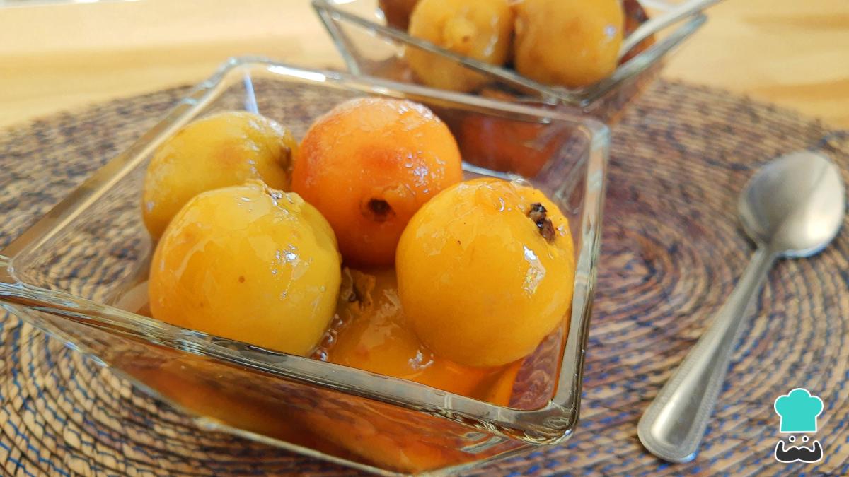 Receta de Dulce de tejocote