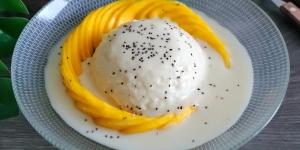 Receta de Mango sticky rice: el postre tailandés más cremoso y refrescante que puedes preparar en casa