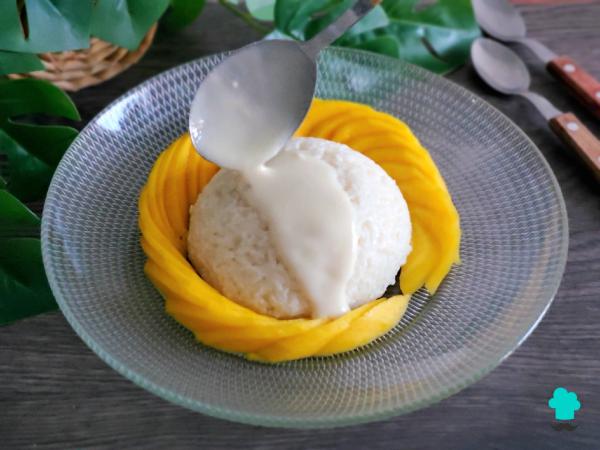 Receta de Mango sticky rice: el postre tailandés más cremoso y refrescante que puedes preparar en casa - Paso 9