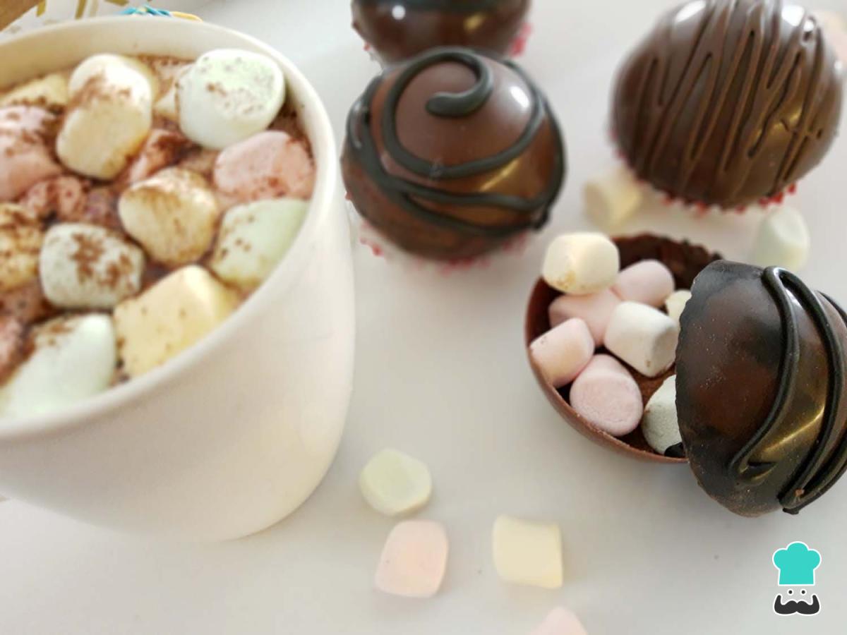 Receta de Bombas de chocolate