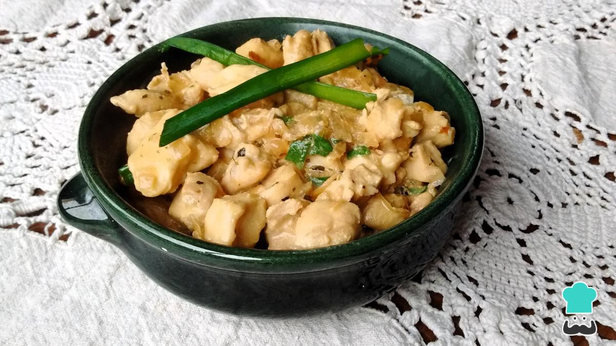 Receta de Cazuela de pollo con crema