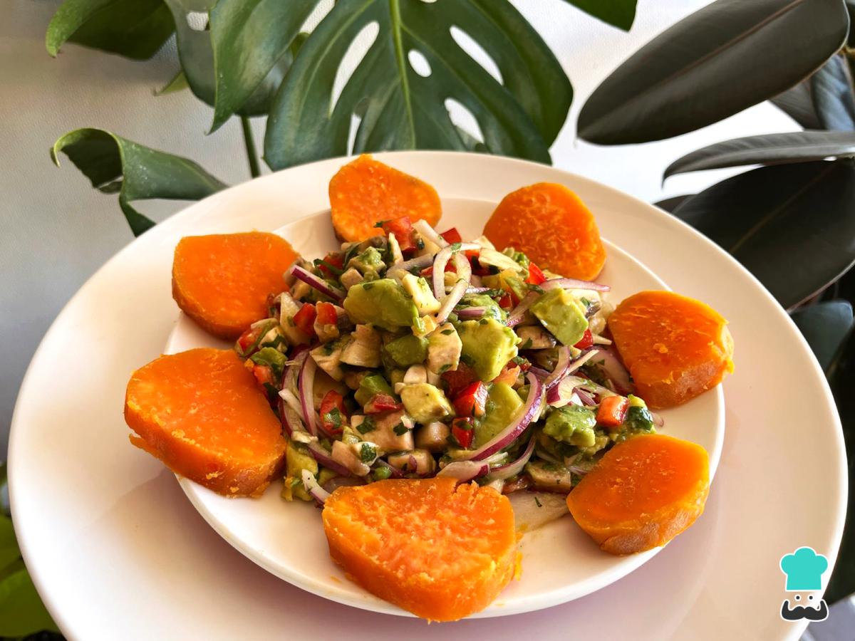 Receta de Ceviche de champiñones