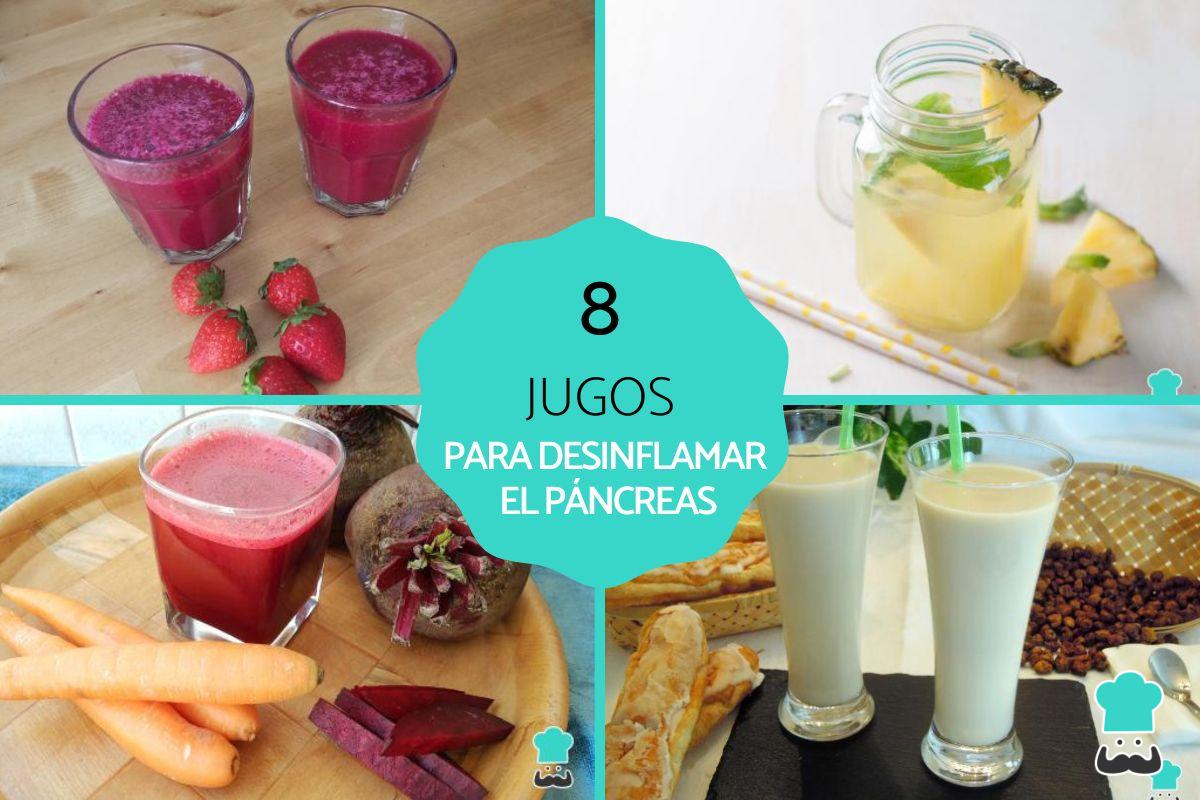 Jugos para desinflamar el páncreas