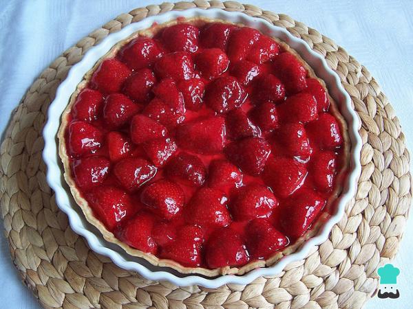 Receta de Tarta de fresas