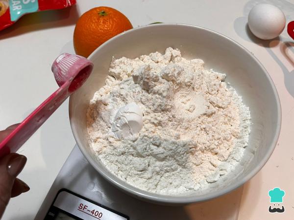 Receta de Calzones rotos sin mantequilla - Paso 1