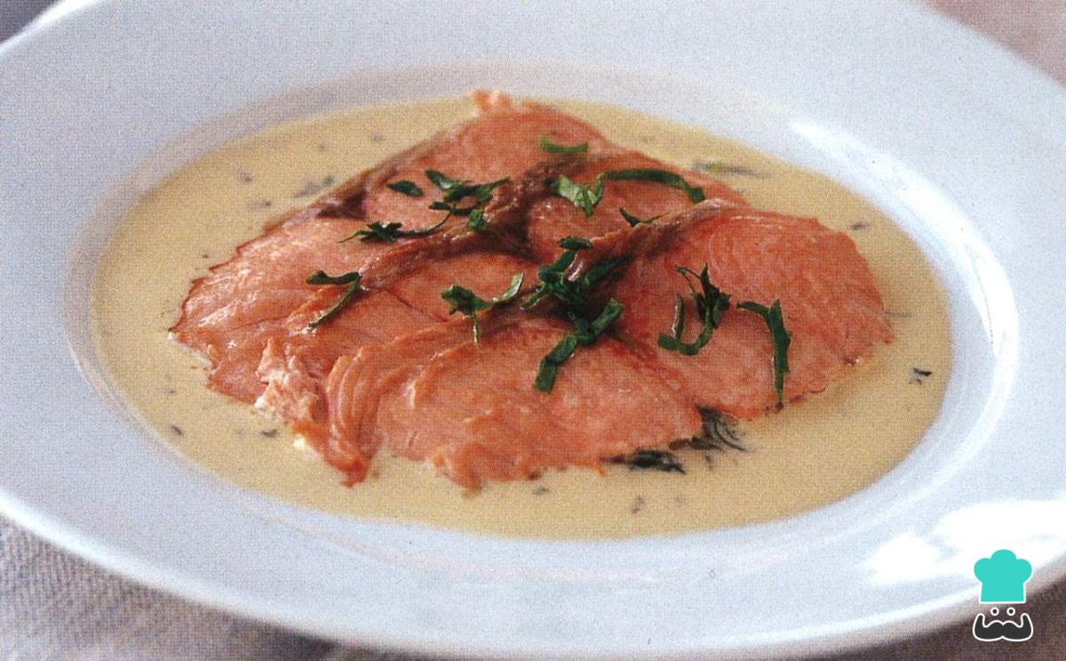 Receta de Escalopes de salmón