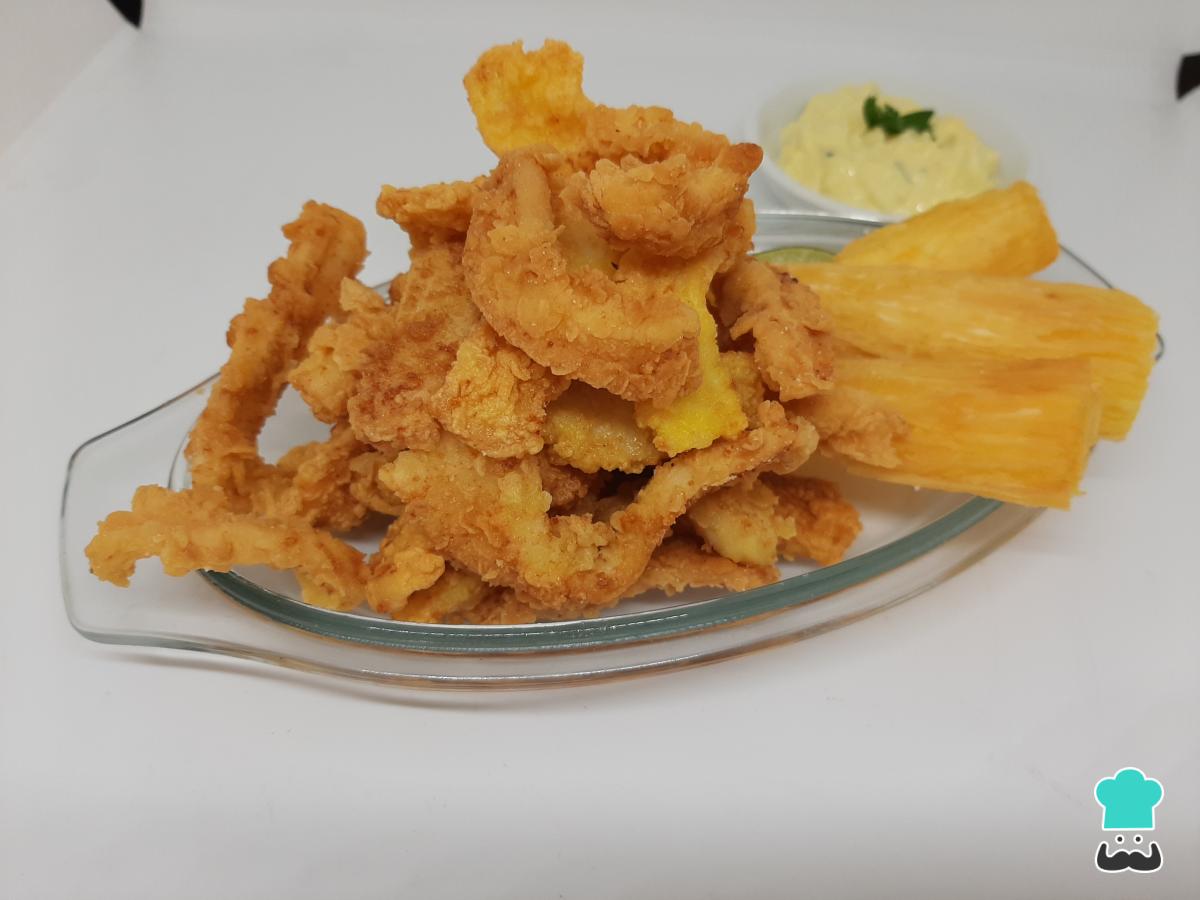 Receta de Chicharrón de pota
