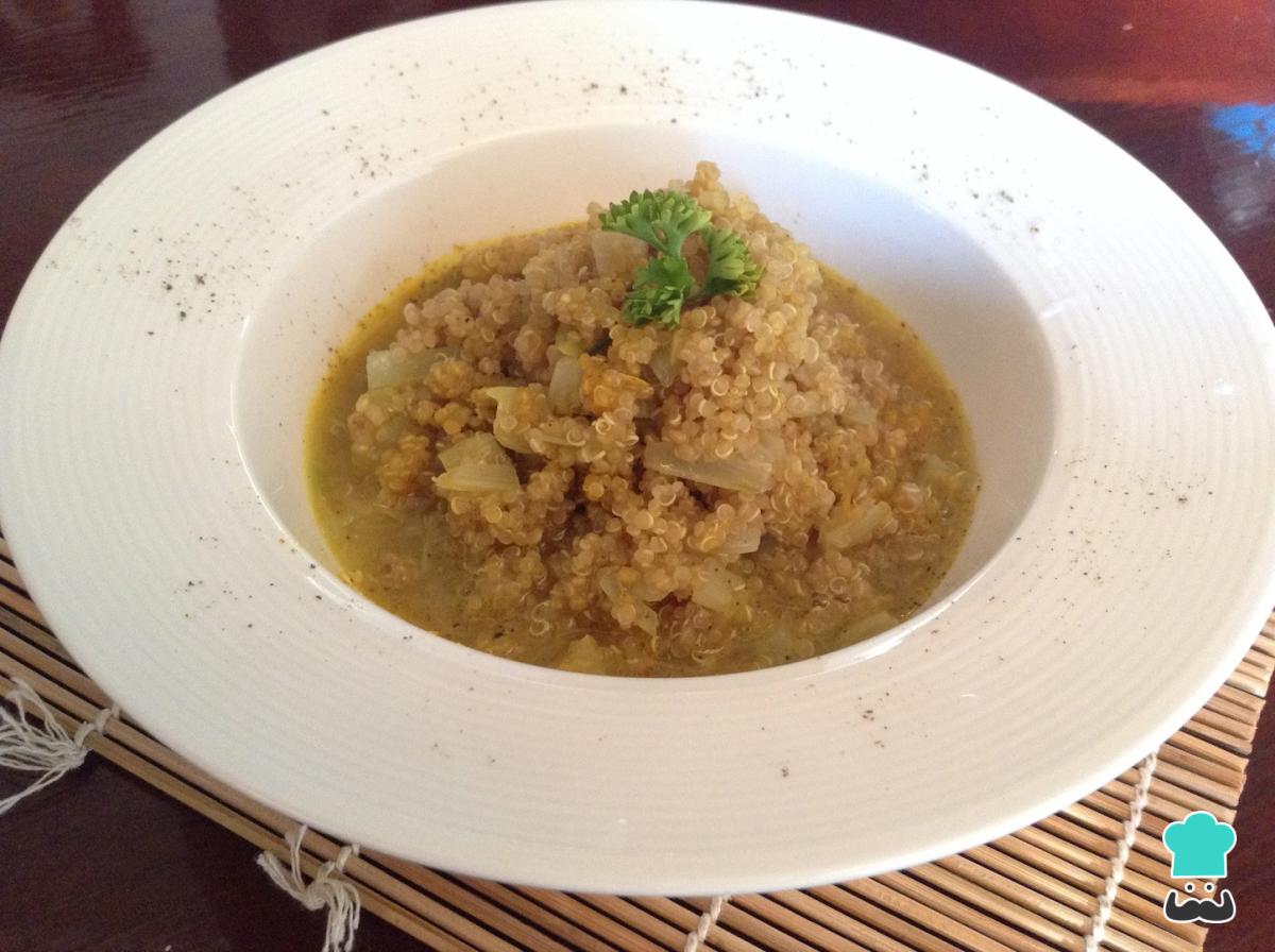 Receta de Quinoa al curry