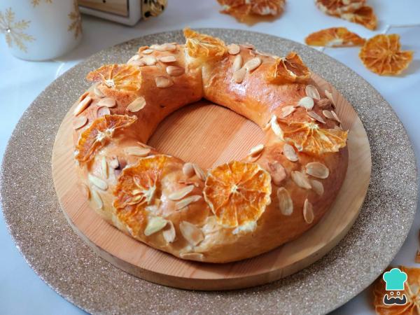 Receta de Roscón de Reyes sin azúcar - Paso 10