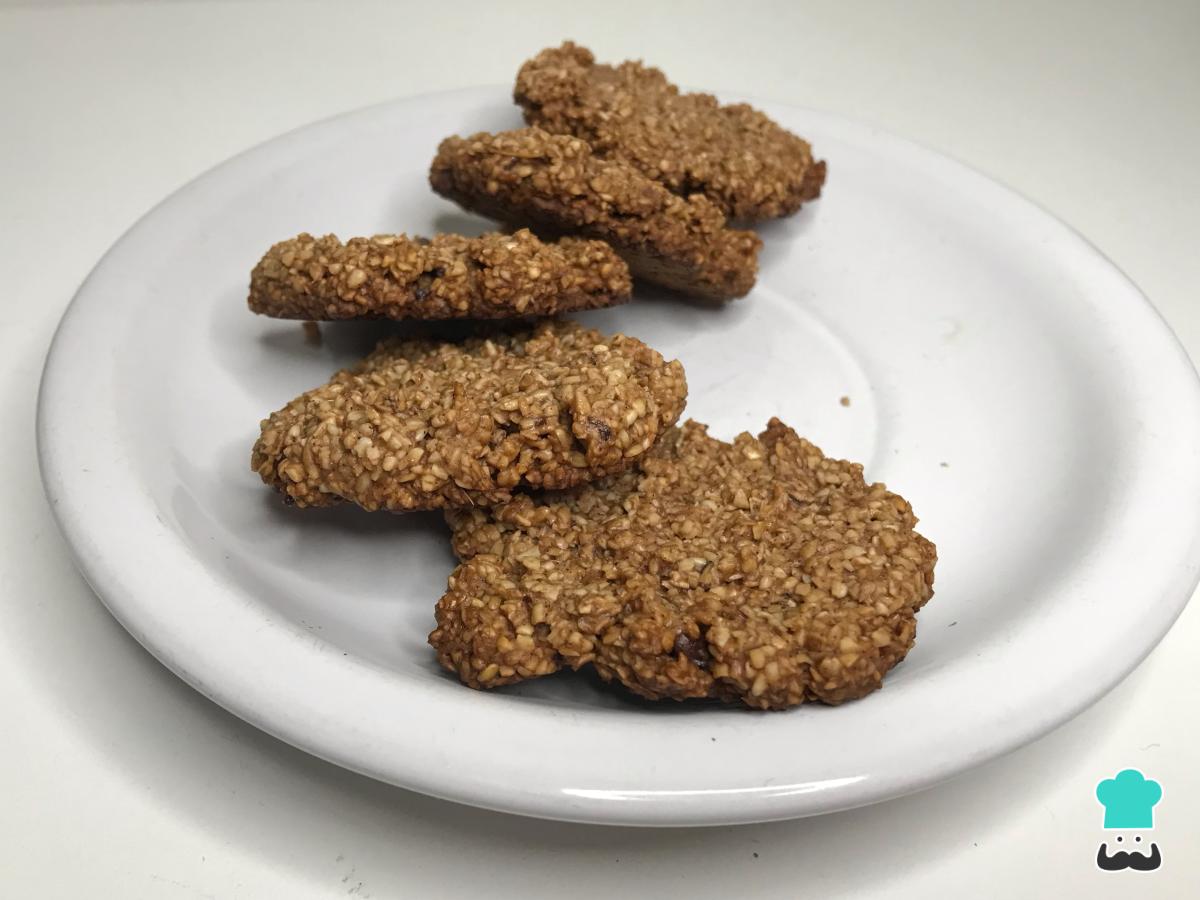 Receta de Galletas de chocolate sin harina