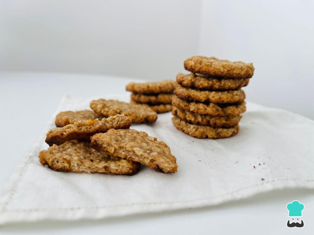 Receta de Galletas de avena sin huevo