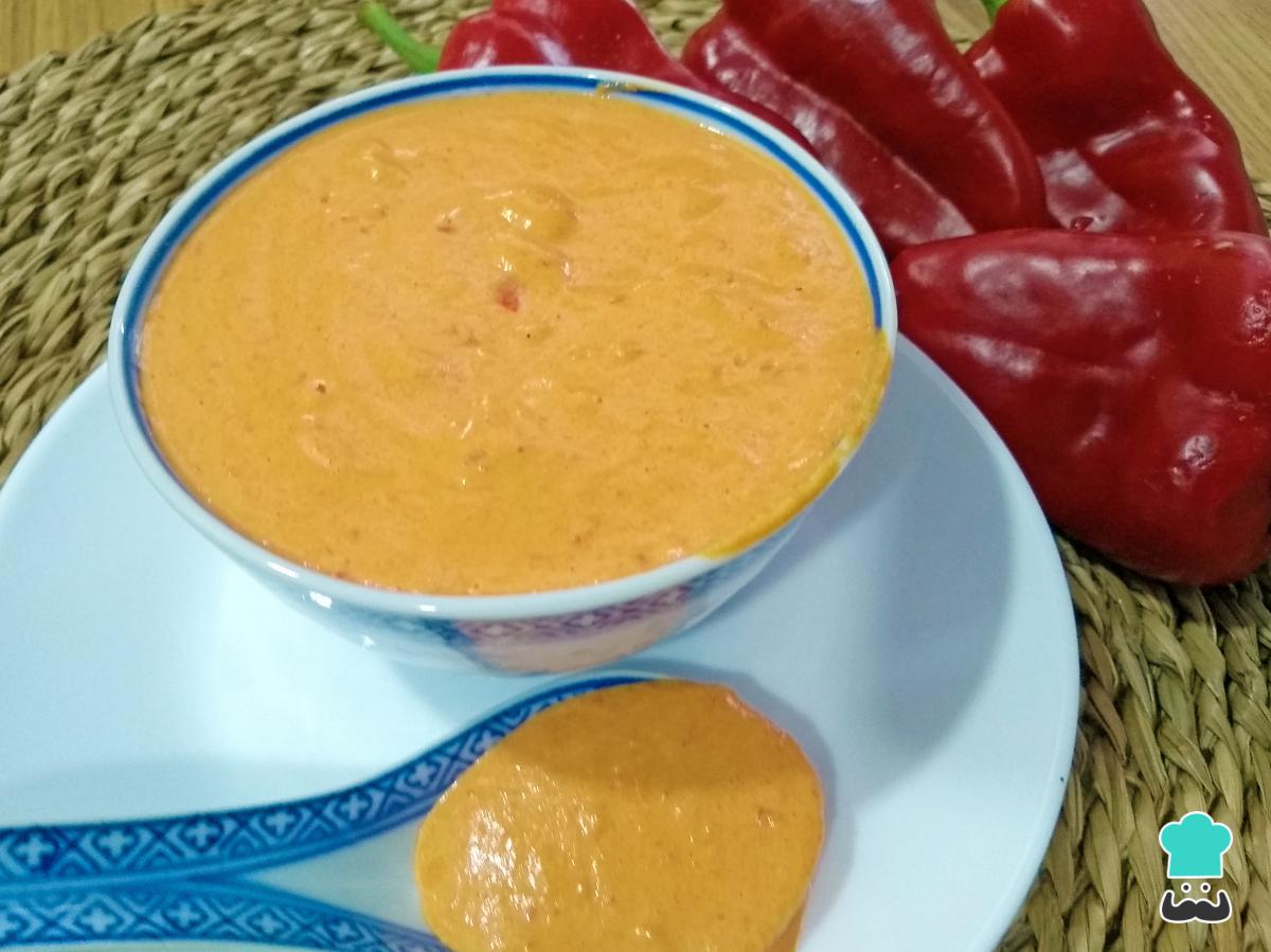 Receta de Salsa de pimientos del piquillo