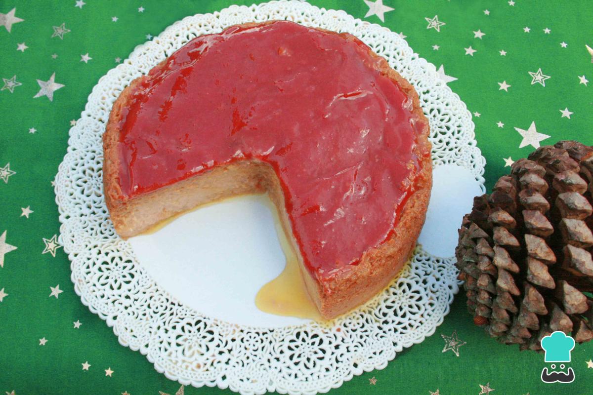 Receta de Flan de guayaba sin horno