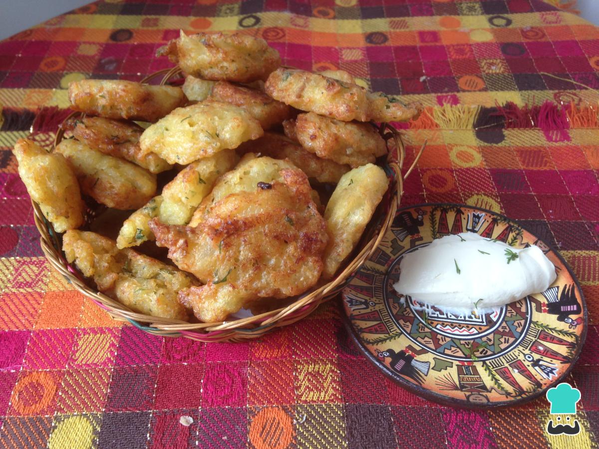 Receta de Buñuelos de bacalao sin levadura
