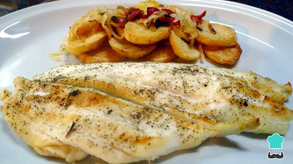 Receta de Lenguado al horno con patatas