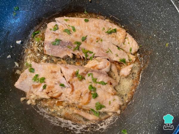 Receta de Pescado a la mantequilla - Paso 8