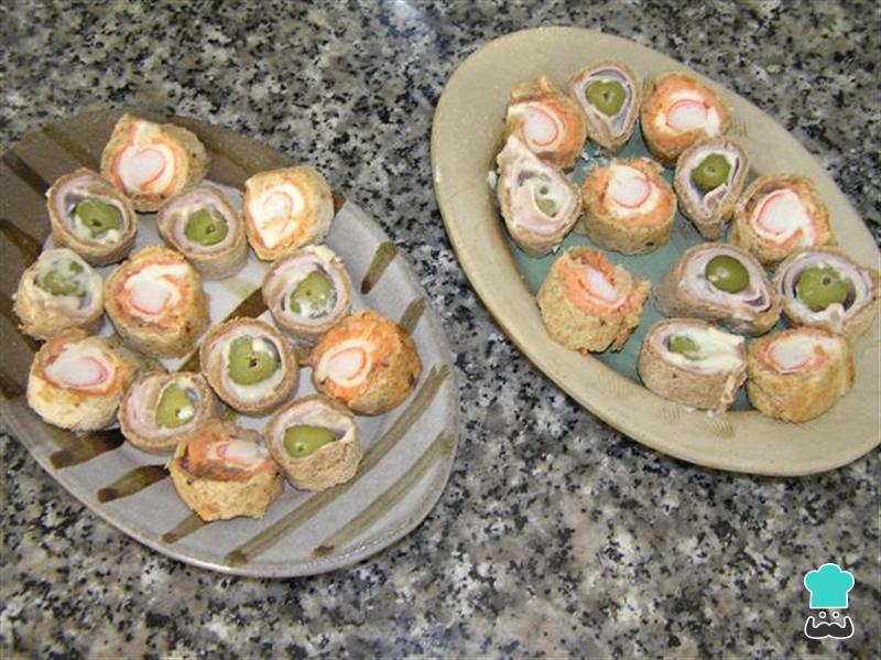 rollitos para copetin