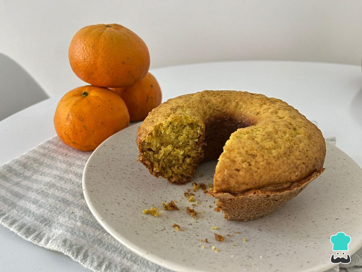 Receta de Budín de mandarina sin huevo