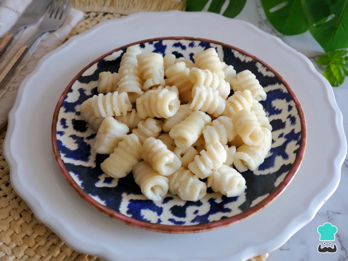 Receta de Ñoquis de papa sin tacc