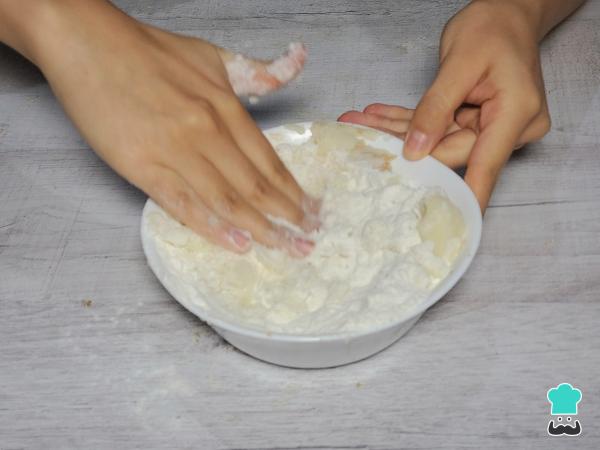 Receta de Ñoquis de papa sin tacc - Paso 3