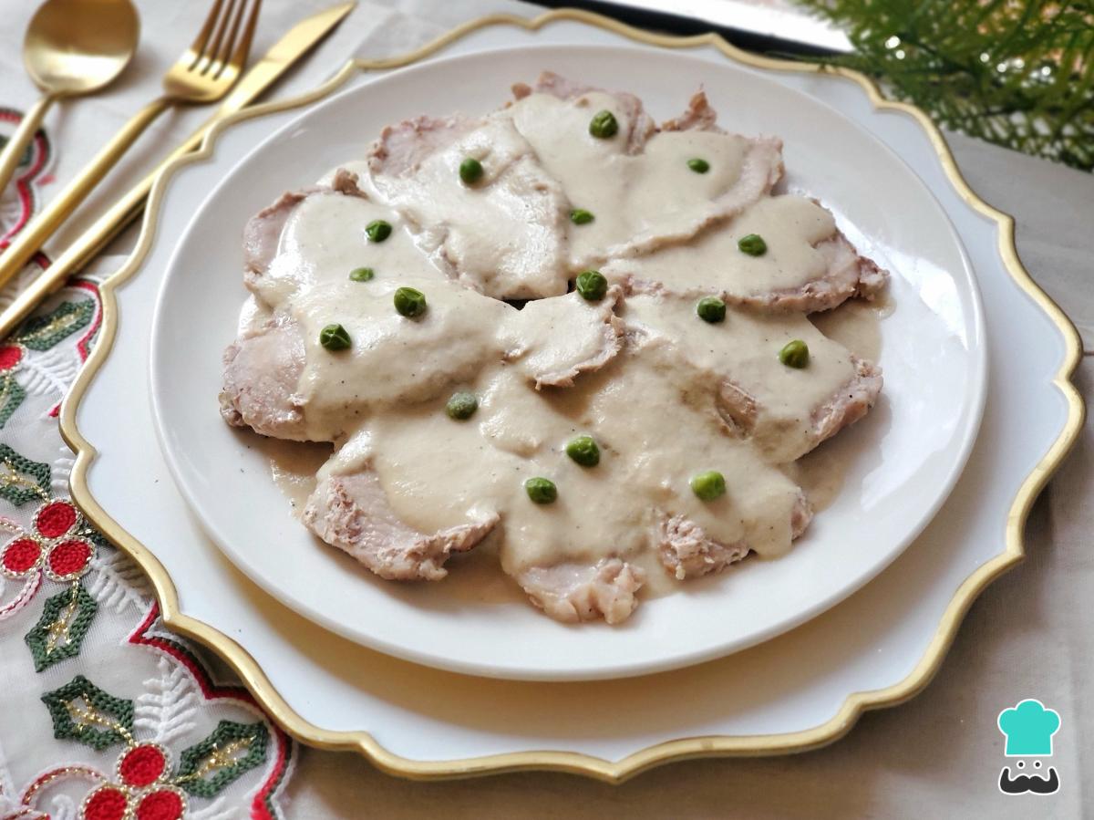 Receta de Vitel toné de cerdo