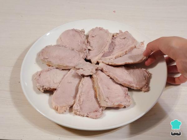 Receta de Vitel toné de cerdo - Paso 2