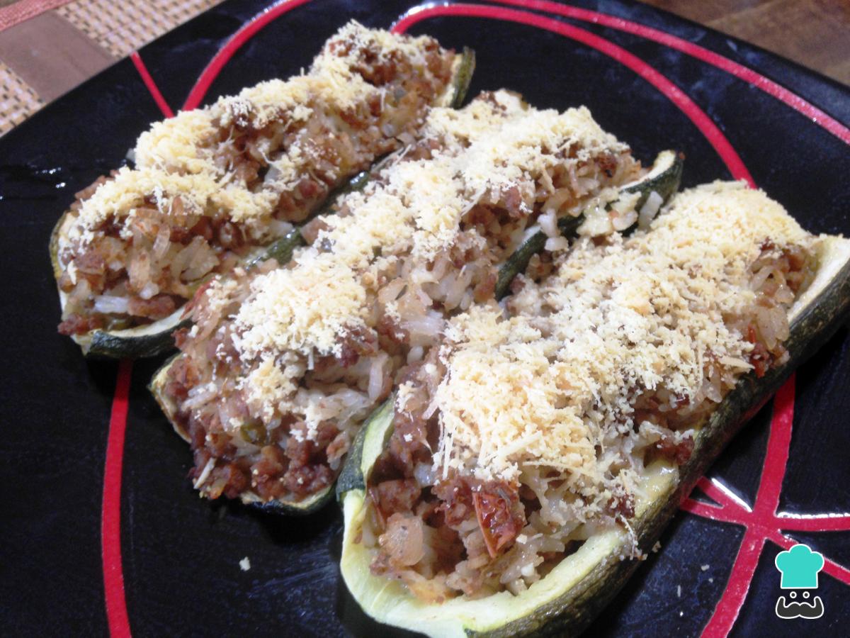 Receta de Zapallitos rellenos sin carne (vegetarianos)