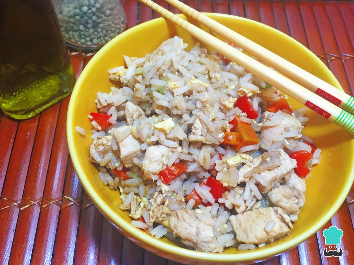 Receta de Chow fan de pollo