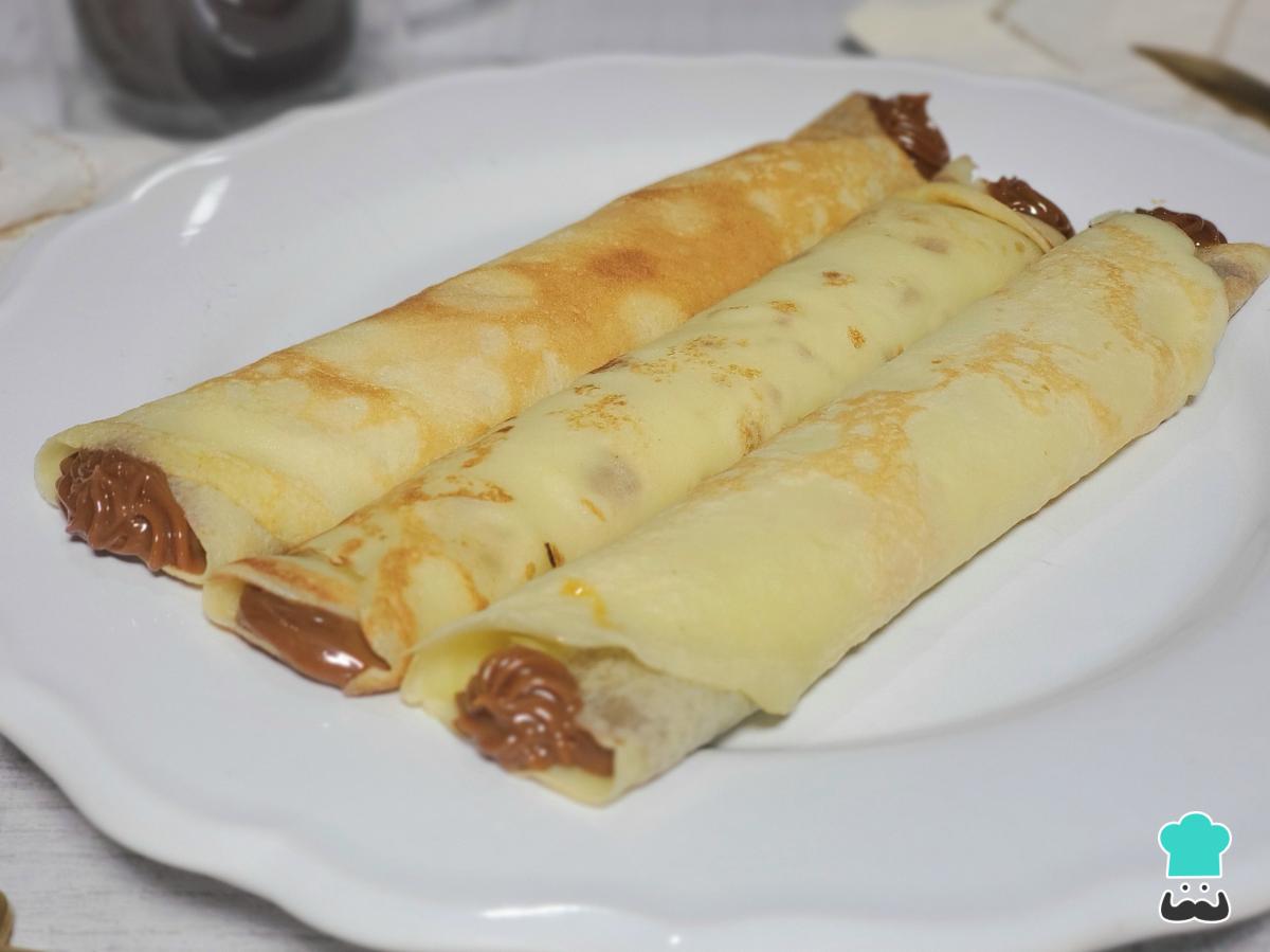Receta de Panqueques con dulce de leche (filloas dulces)